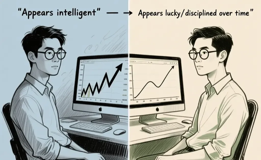 thông minh và may mắn trong đầu tư